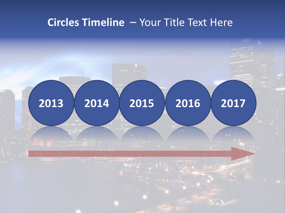 Harbor Waterside Attraction PowerPoint Template