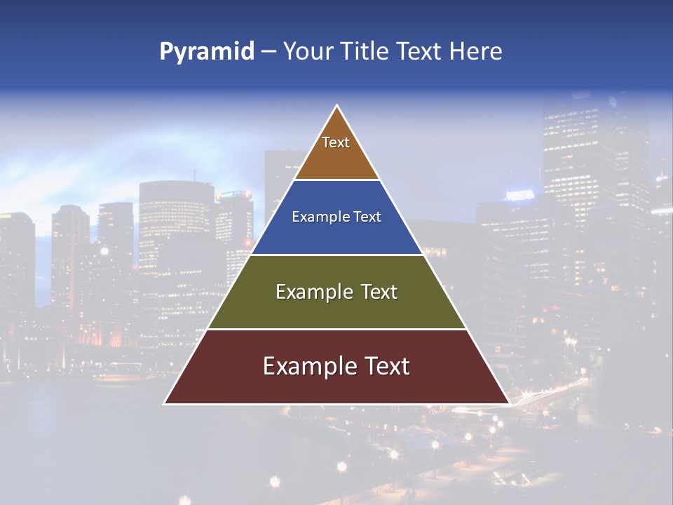 Harbor Waterside Attraction PowerPoint Template