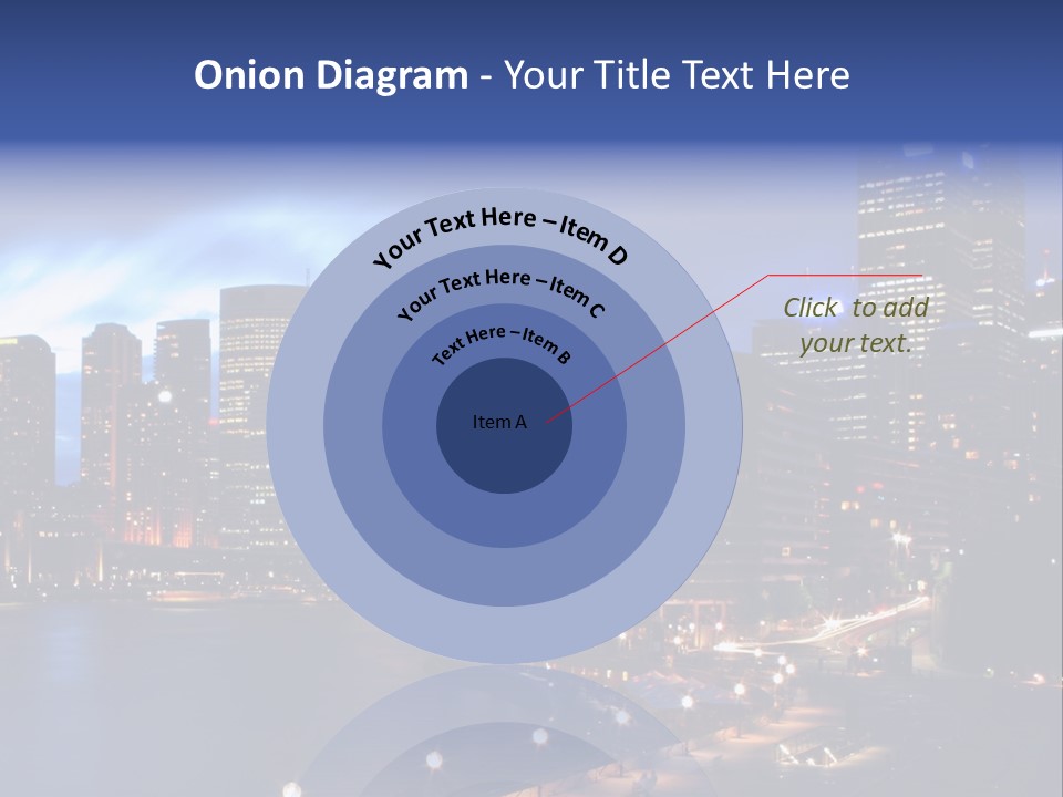 Harbor Waterside Attraction PowerPoint Template