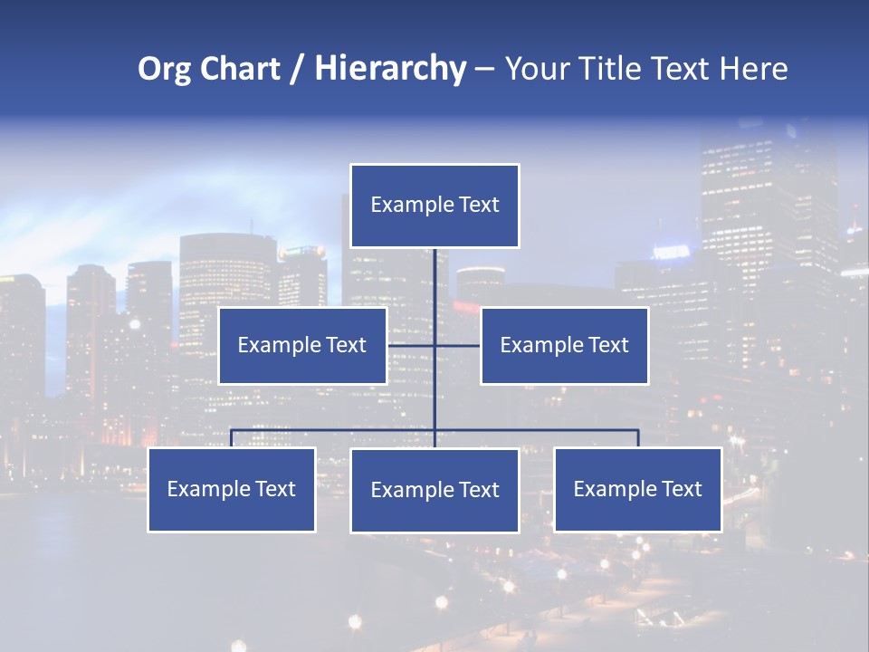 Harbor Waterside Attraction PowerPoint Template