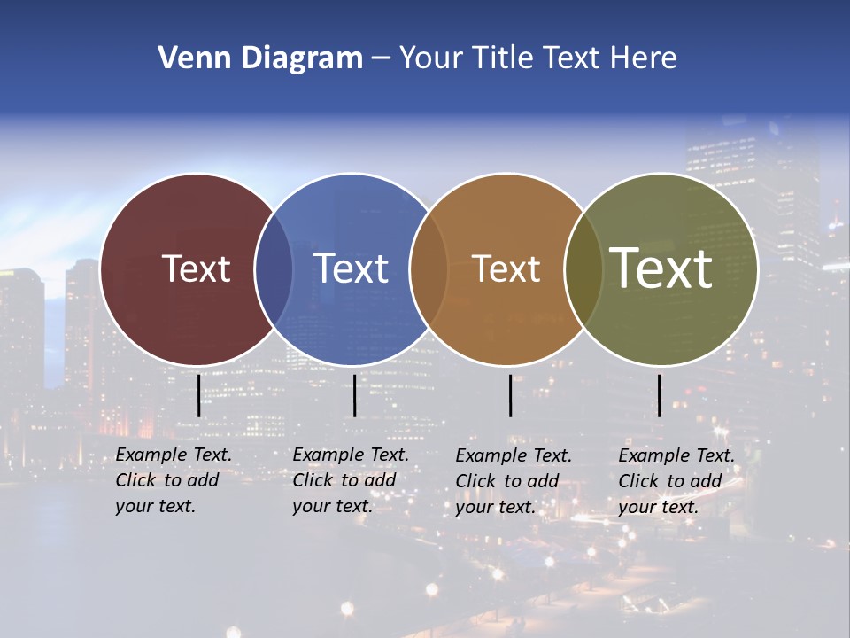 Harbor Waterside Attraction PowerPoint Template