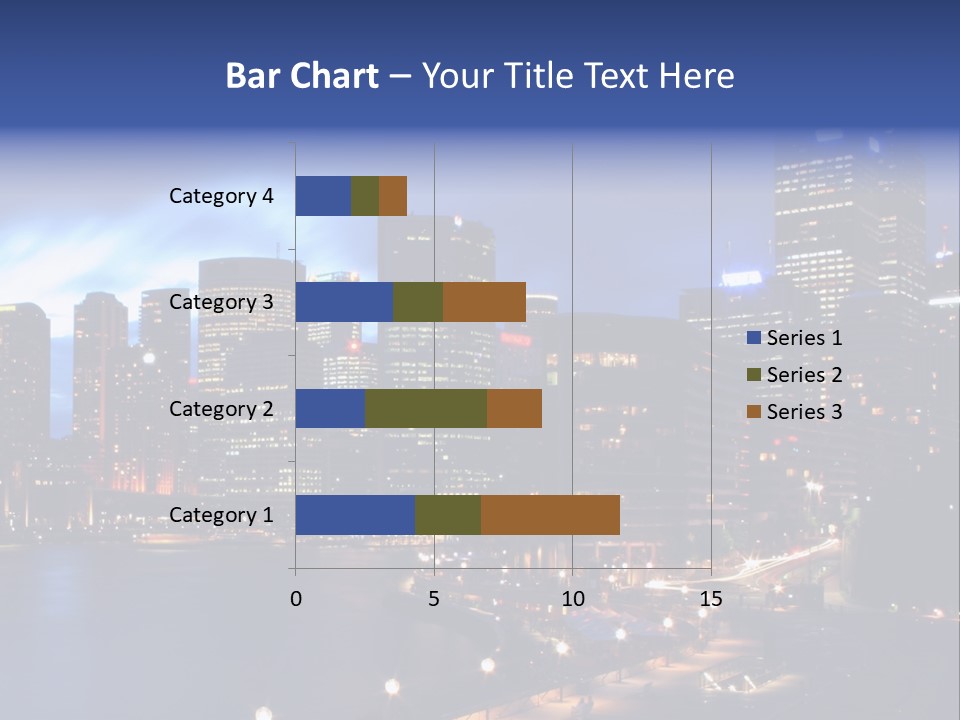 Harbor Waterside Attraction PowerPoint Template