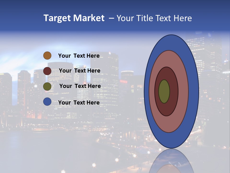 Harbor Waterside Attraction PowerPoint Template