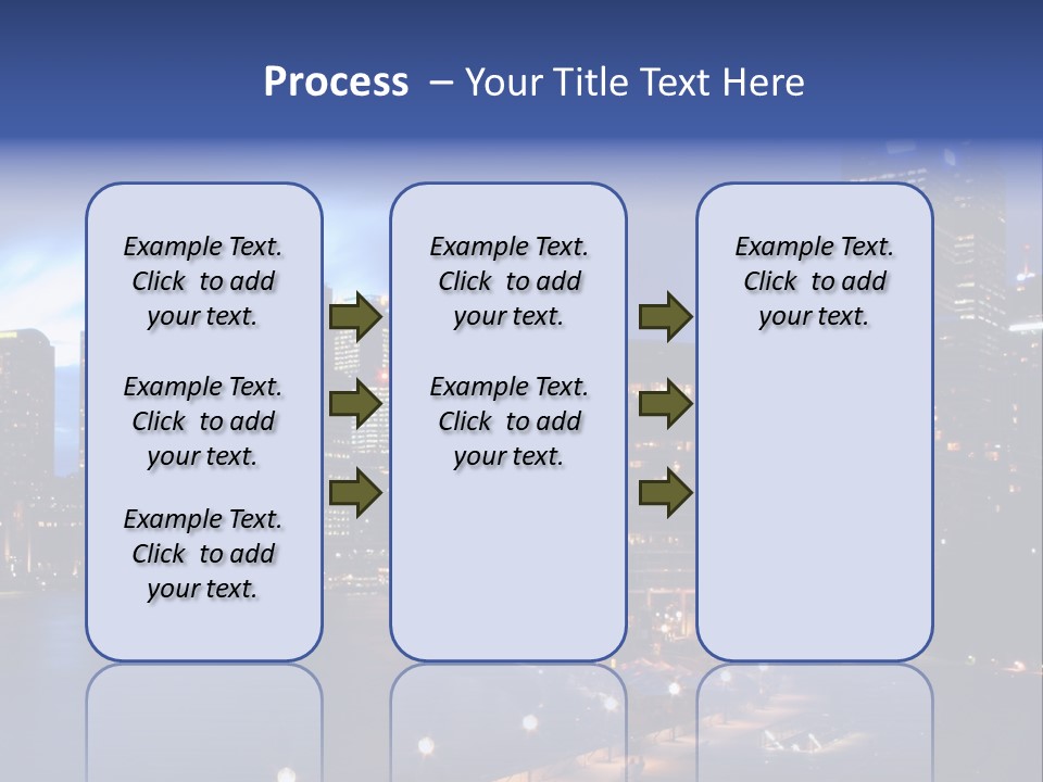Harbor Waterside Attraction PowerPoint Template