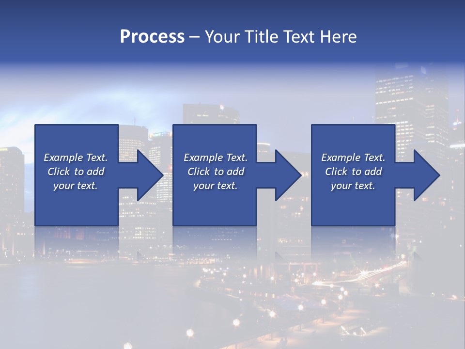 Harbor Waterside Attraction PowerPoint Template