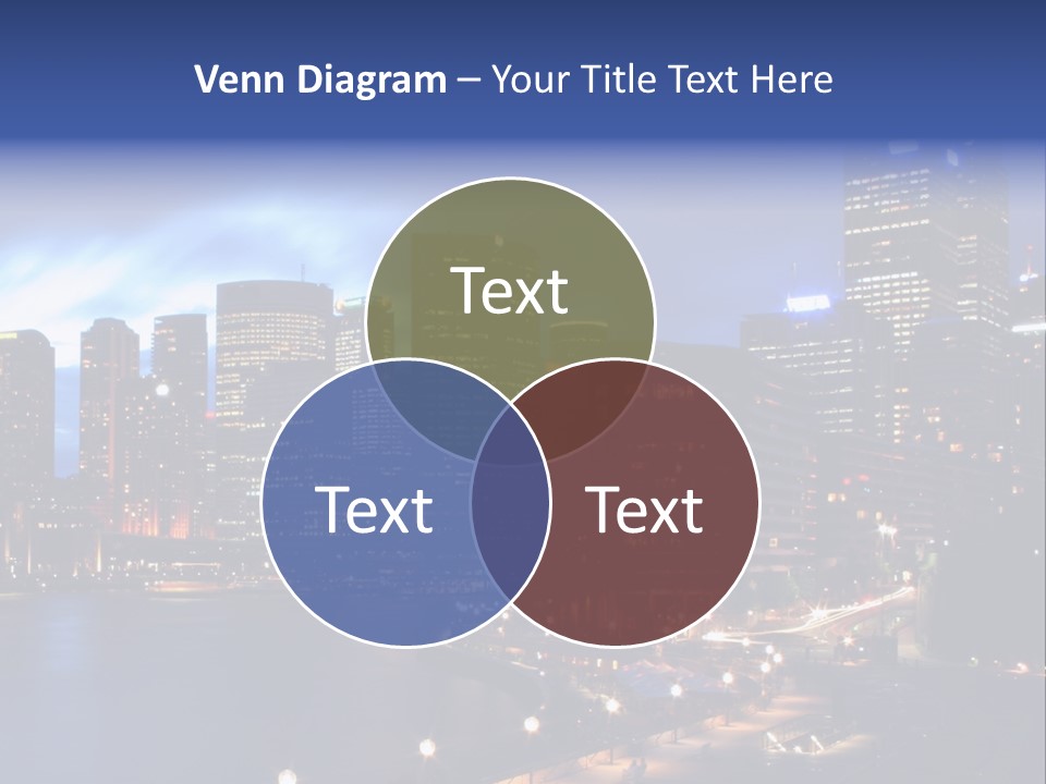 Harbor Waterside Attraction PowerPoint Template