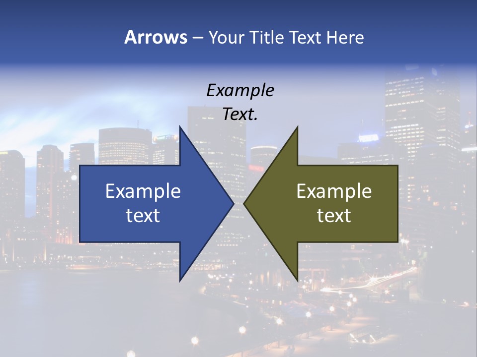 Harbor Waterside Attraction PowerPoint Template