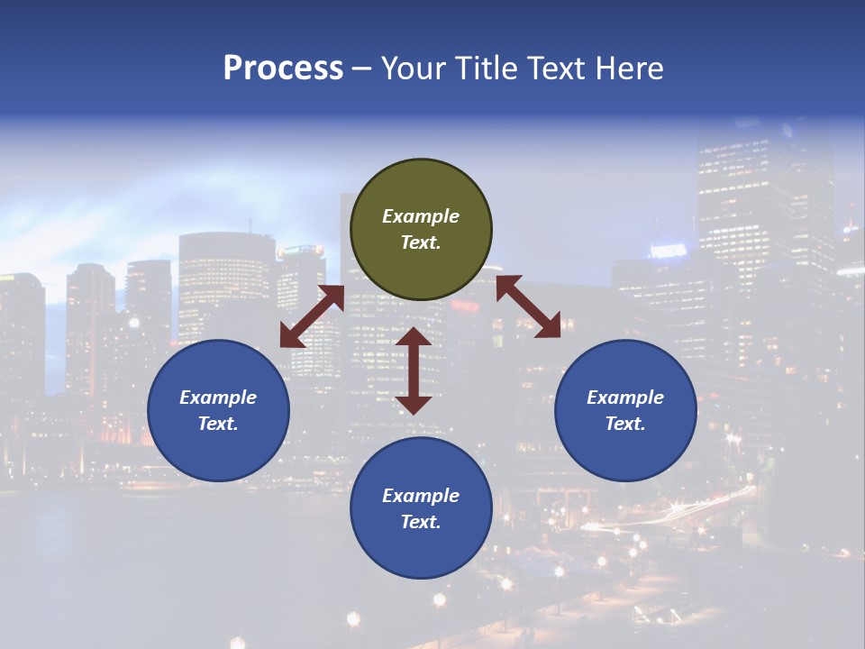 Harbor Waterside Attraction PowerPoint Template