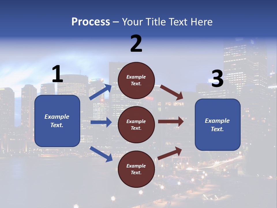 Harbor Waterside Attraction PowerPoint Template