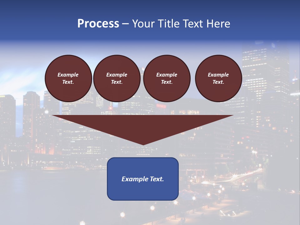 Harbor Waterside Attraction PowerPoint Template