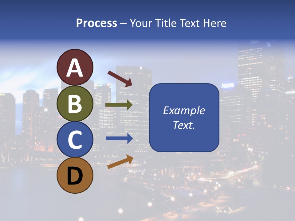 Harbor Waterside Attraction PowerPoint Template