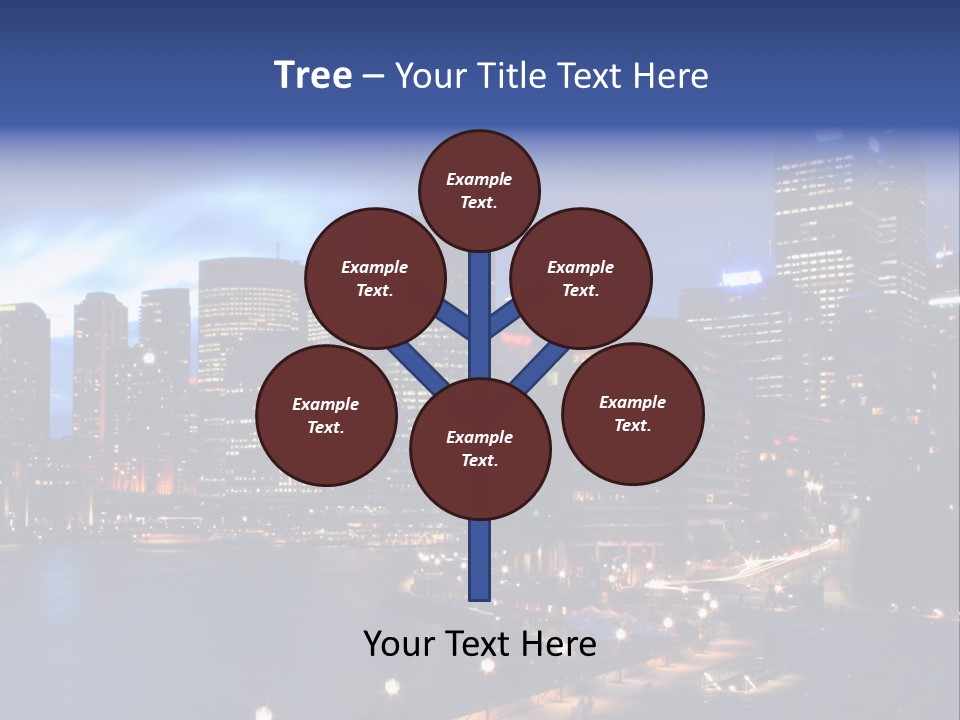 Harbor Waterside Attraction PowerPoint Template