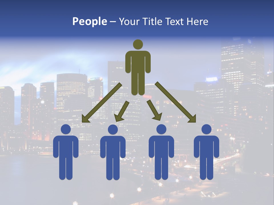 Harbor Waterside Attraction PowerPoint Template