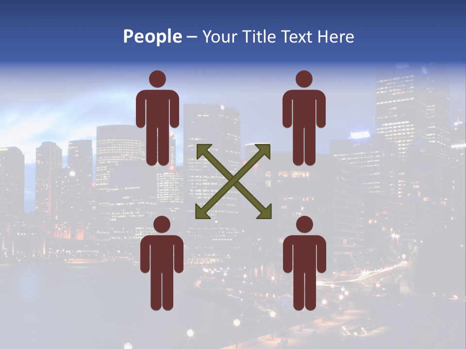 Harbor Waterside Attraction PowerPoint Template