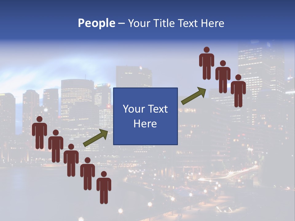 Harbor Waterside Attraction PowerPoint Template