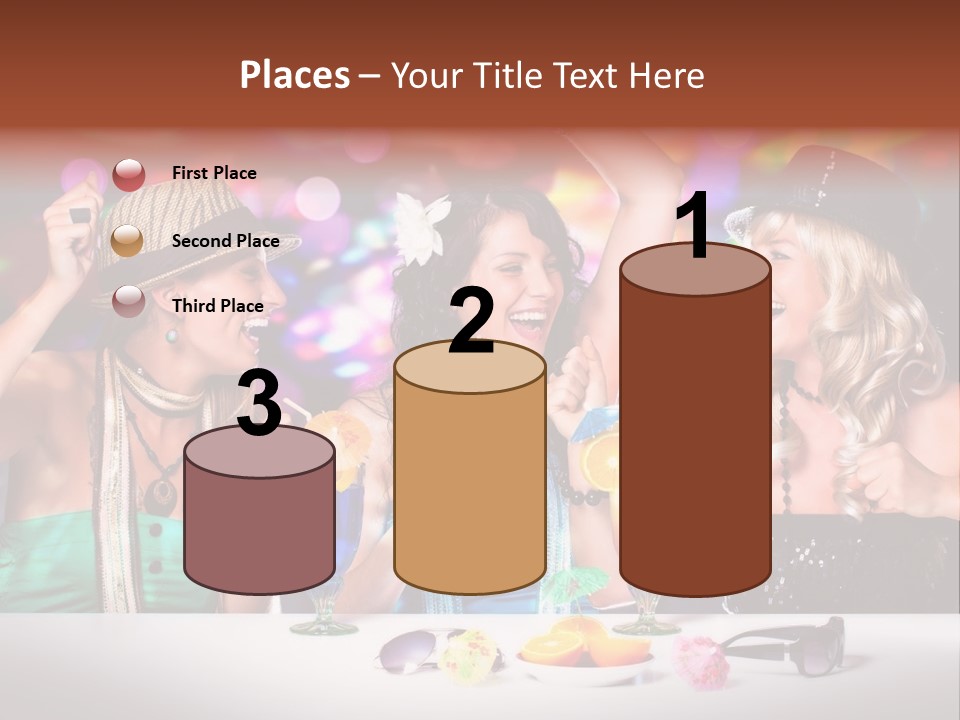 Lights Club Fun PowerPoint Template