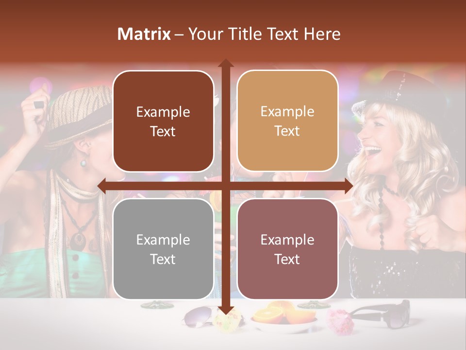 Lights Club Fun PowerPoint Template