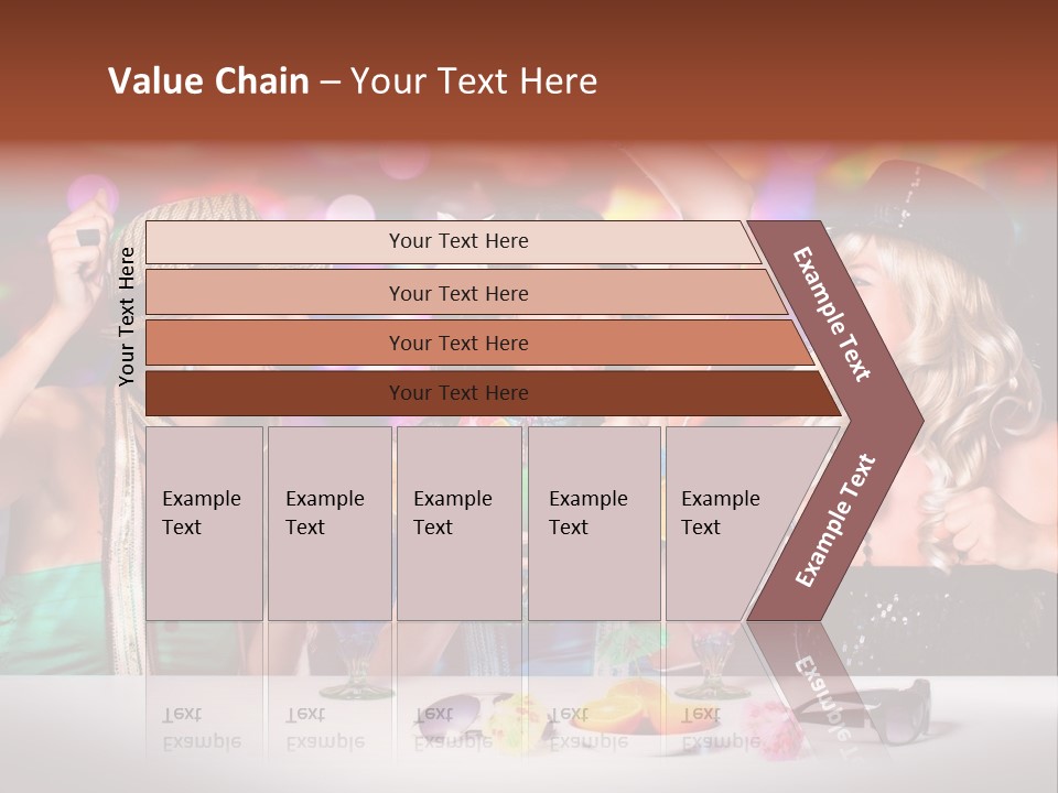 Lights Club Fun PowerPoint Template