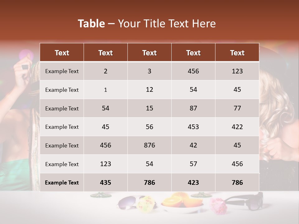 Lights Club Fun PowerPoint Template