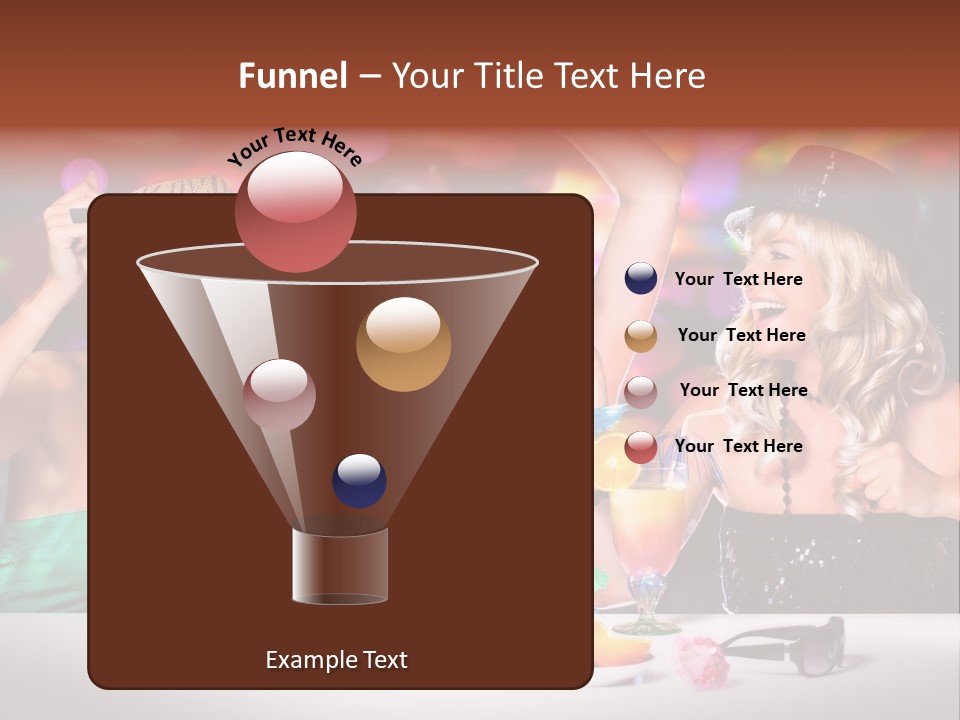 Lights Club Fun PowerPoint Template