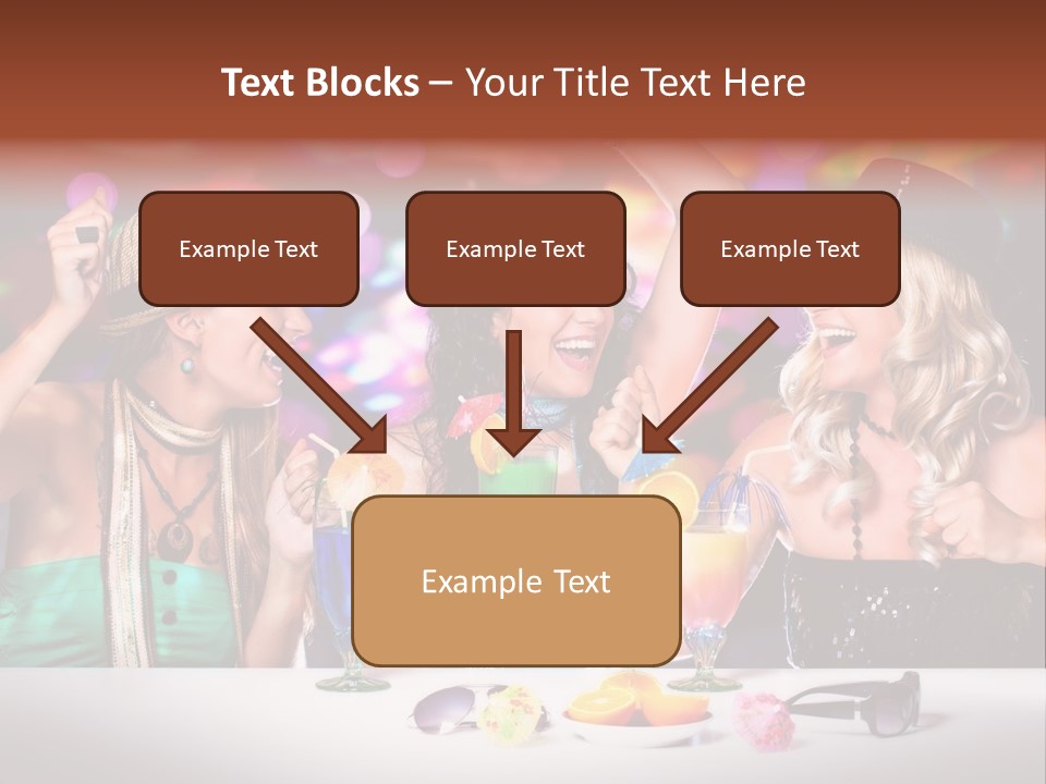 Lights Club Fun PowerPoint Template