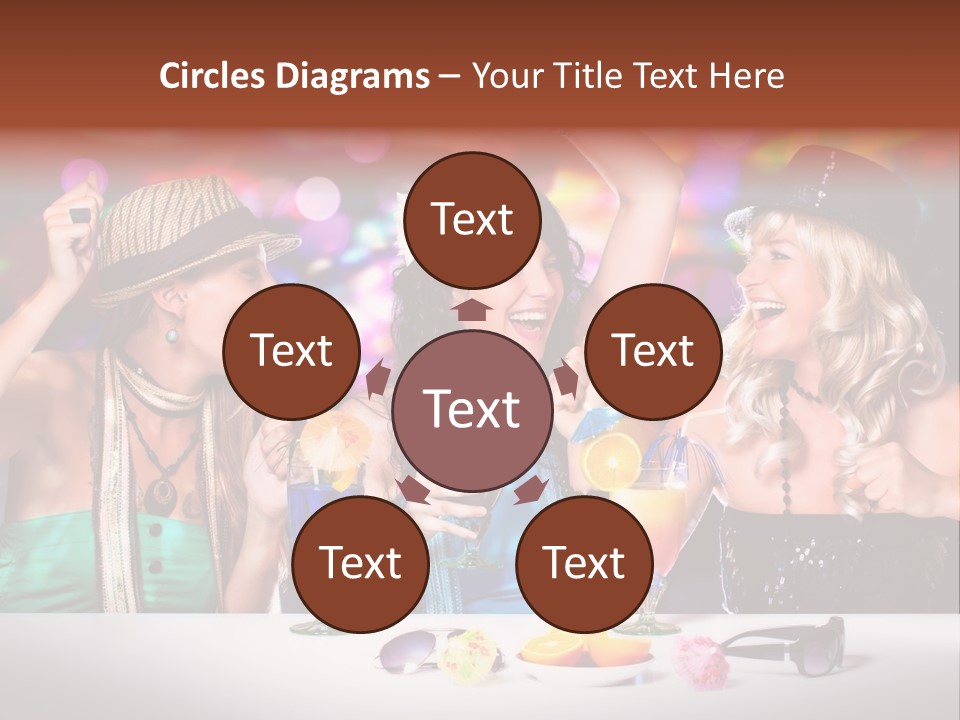 Lights Club Fun PowerPoint Template