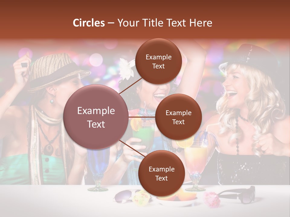 Lights Club Fun PowerPoint Template