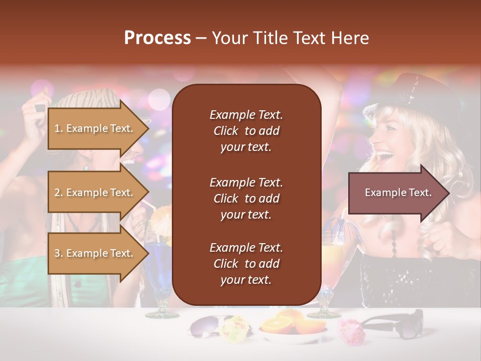 Lights Club Fun PowerPoint Template