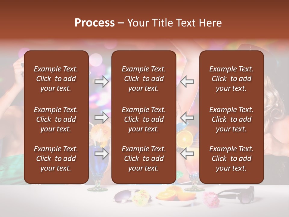 Lights Club Fun PowerPoint Template