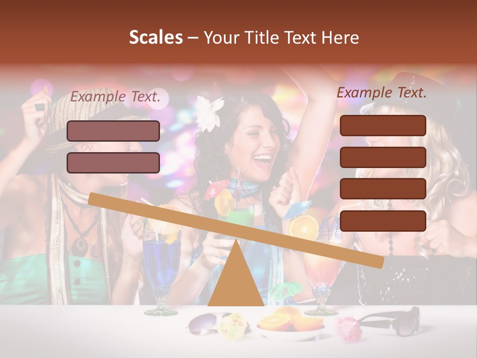 Lights Club Fun PowerPoint Template