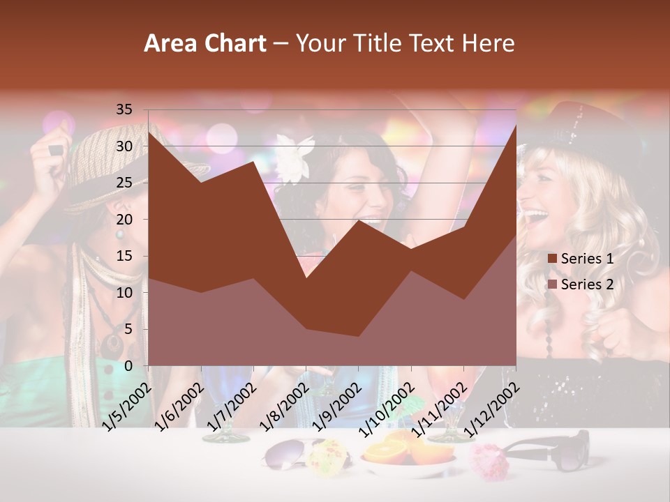 Lights Club Fun PowerPoint Template