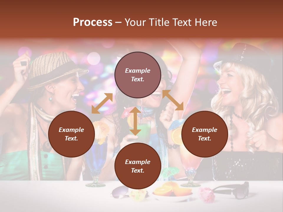 Lights Club Fun PowerPoint Template