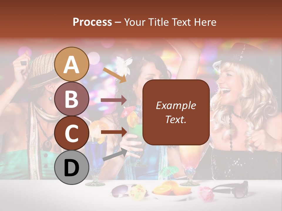 Lights Club Fun PowerPoint Template