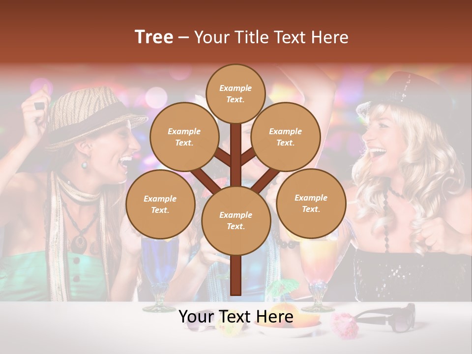 Lights Club Fun PowerPoint Template