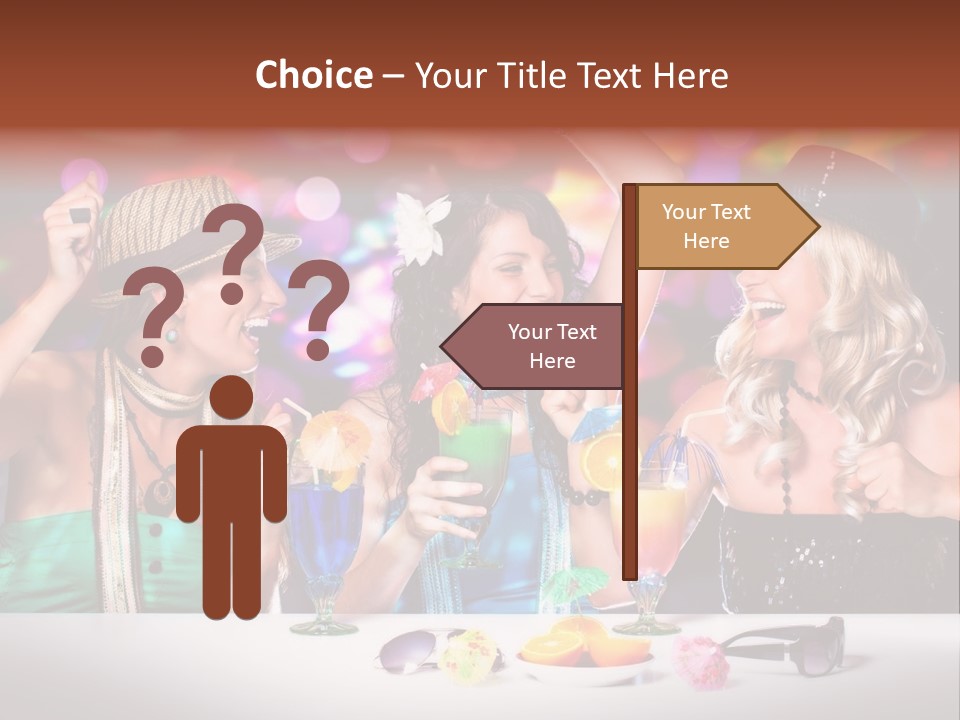 Lights Club Fun PowerPoint Template