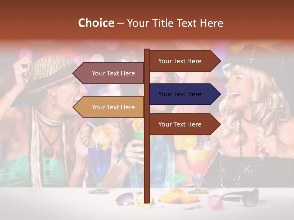 Lights Club Fun PowerPoint Template