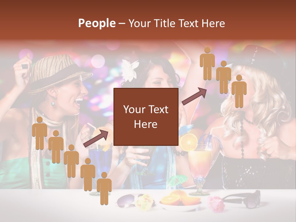 Lights Club Fun PowerPoint Template