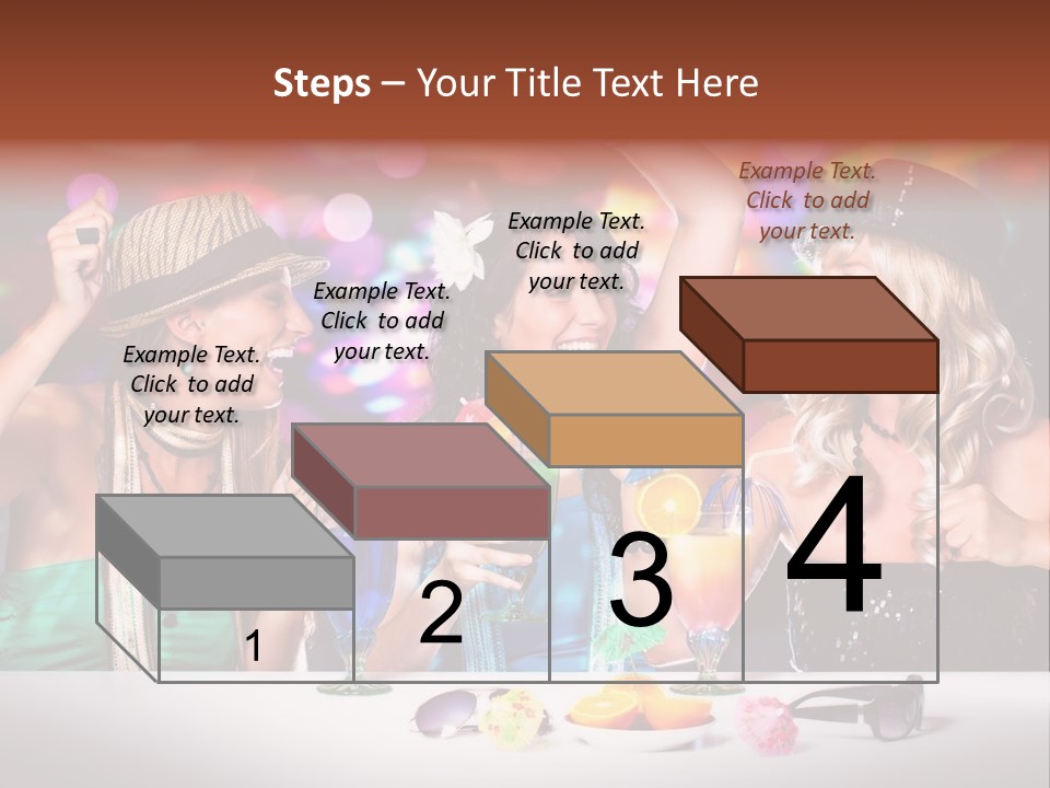 Lights Club Fun PowerPoint Template