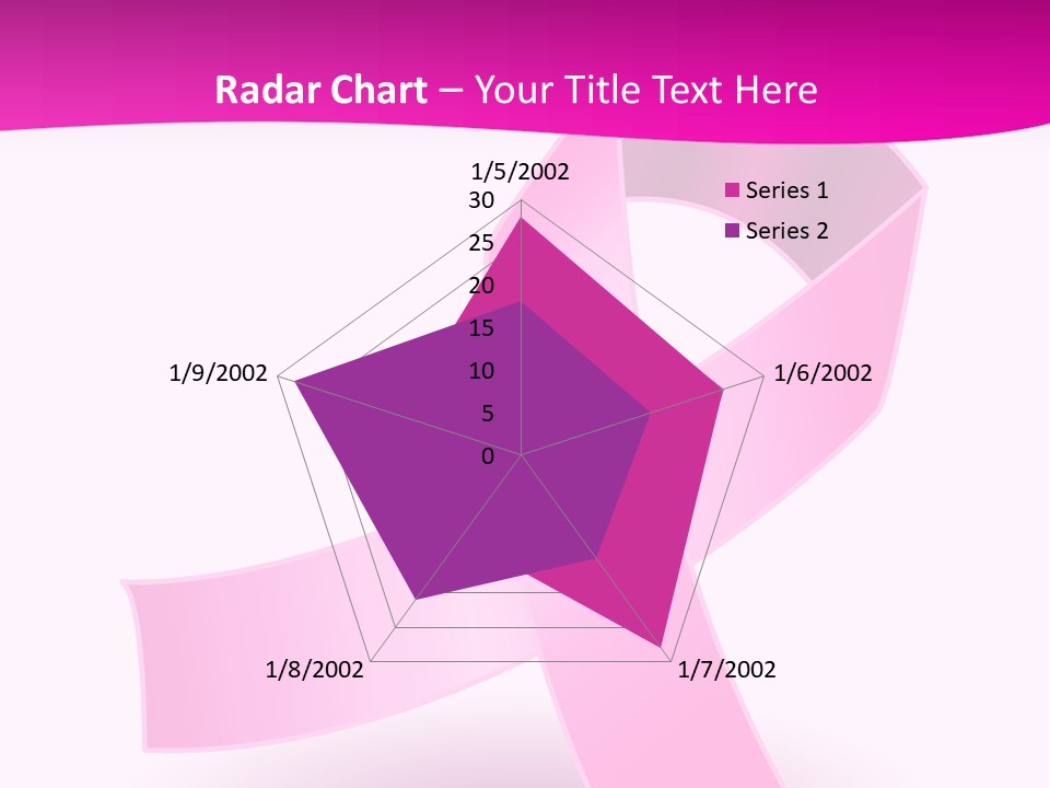 Symbol Shadow Pink PowerPoint Template