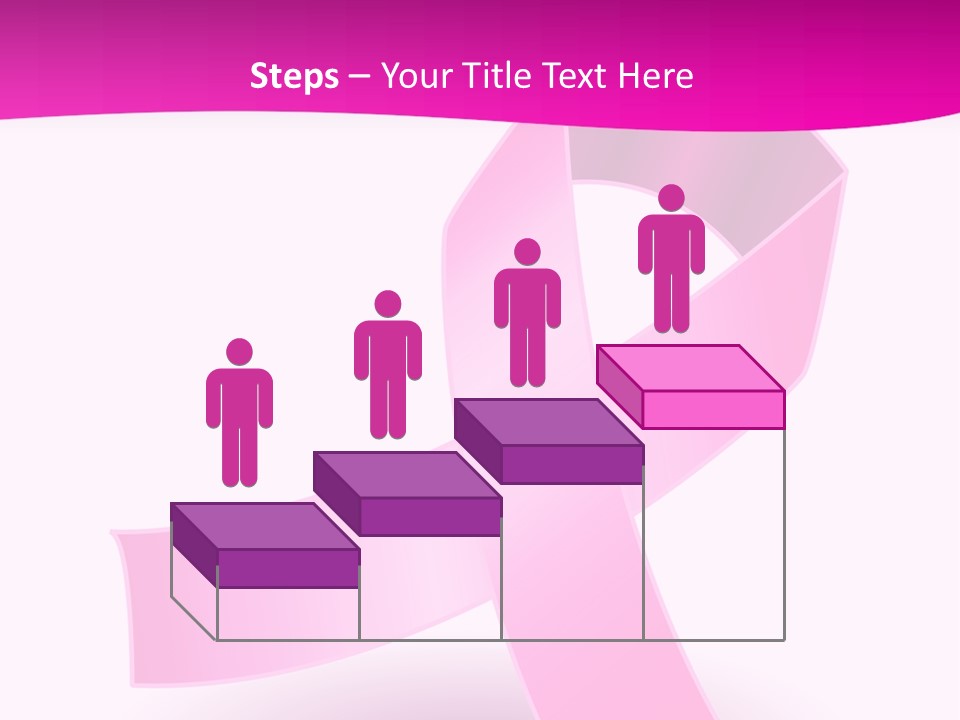 Symbol Shadow Pink PowerPoint Template