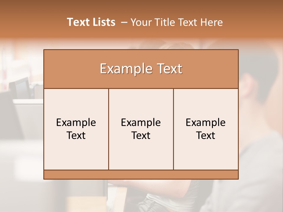 College Caucasian Appearance Happy PowerPoint Template