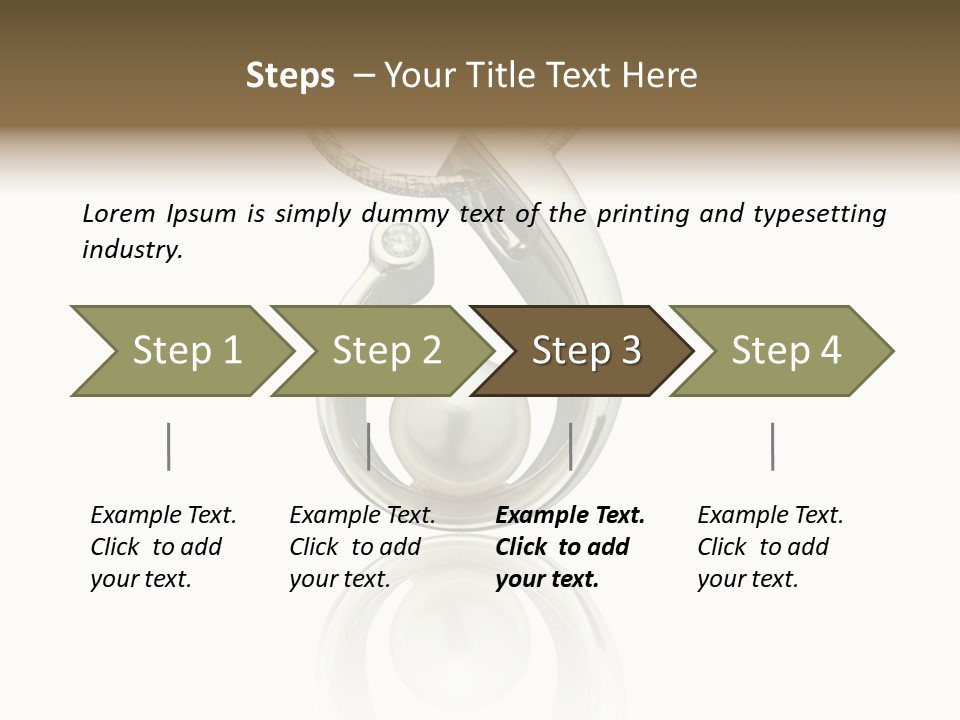 Pearl Valentine Elegance PowerPoint Template