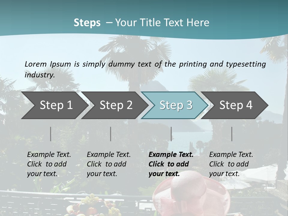 Lake Outside  PowerPoint Template