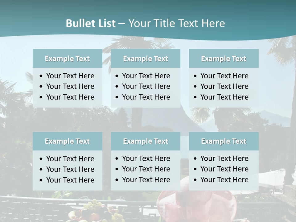 Lake Outside  PowerPoint Template