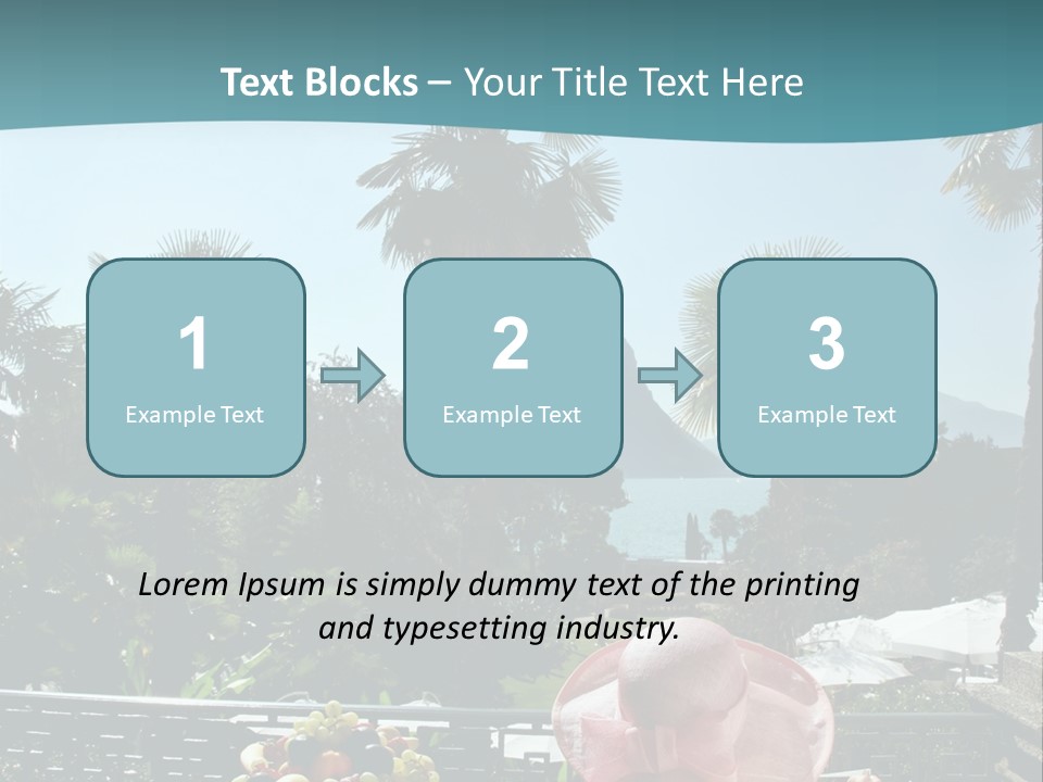 Lake Outside  PowerPoint Template