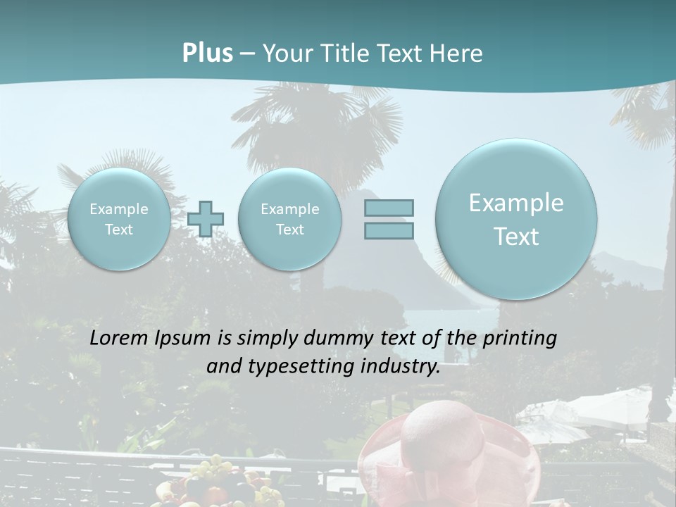 Lake Outside  PowerPoint Template