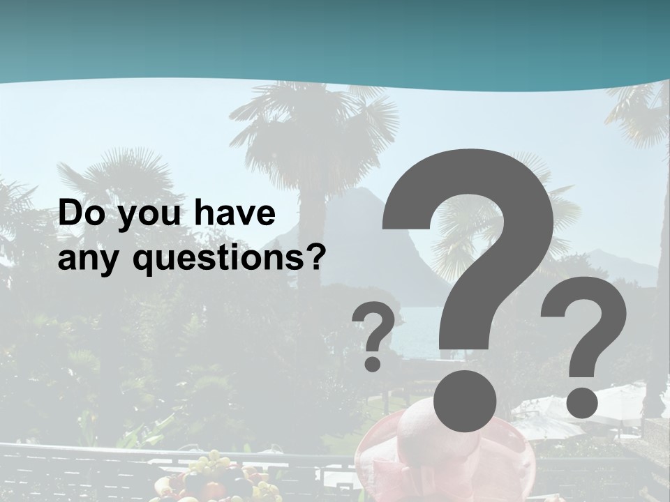 Lake Outside  PowerPoint Template