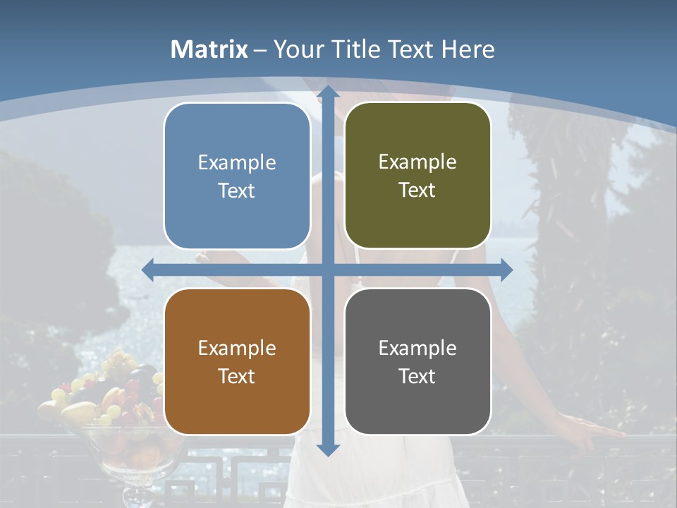 Young Cute Dress PowerPoint Template