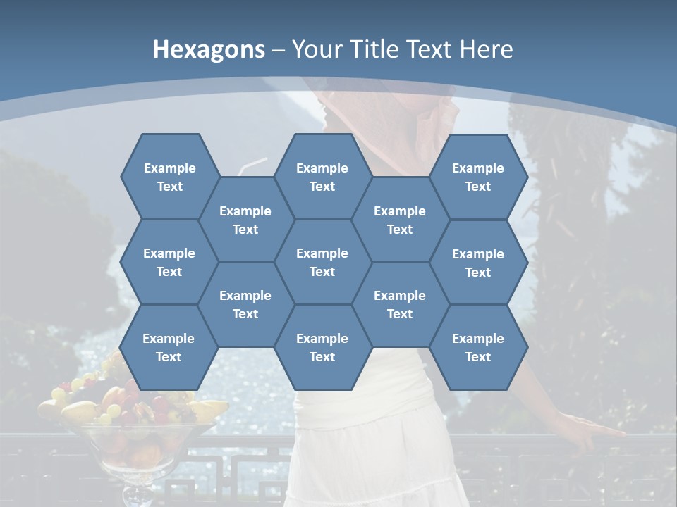 Young Cute Dress PowerPoint Template