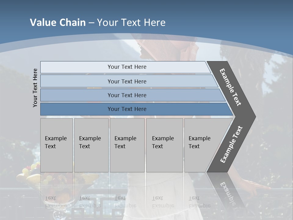 Young Cute Dress PowerPoint Template